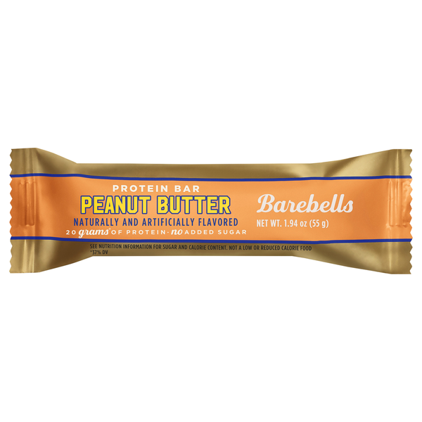 Barebells Protein Bar, Peanut Butter  DestGlow