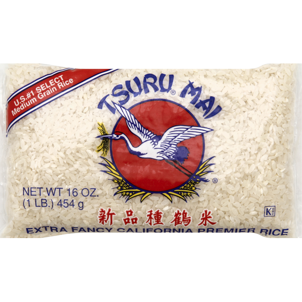 Tsuru Mai Rice, Extra Fancy California Premier, Medium Grain  DestGlow