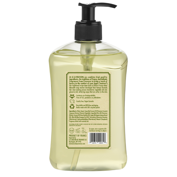 A La Maison de Provence Rosemary Mint Liquid Hand Soap  DestGlow