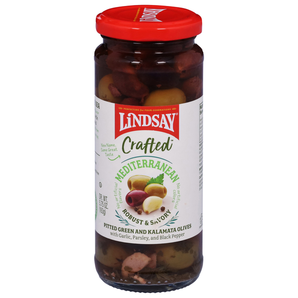 Lindsay Olives, Green and Kalamata, Pitted, Mediterranean  DestGlow