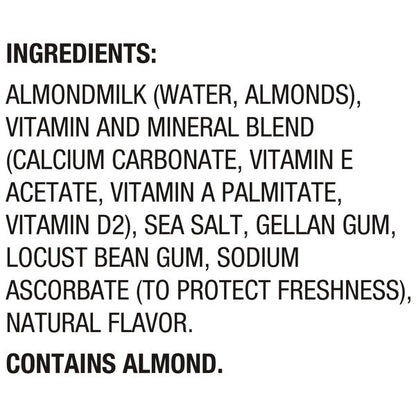 Silk Shelf-Stable Almond Milk, Unsweetened Vanilla, Dairy-Free, Vegan, Non-GMO Project Verified, 1 Quart