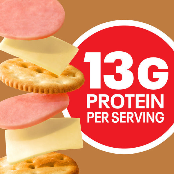 Lunchables Ham &amp; Swiss Cheese with Crackers Kids Lunch Snack Kit