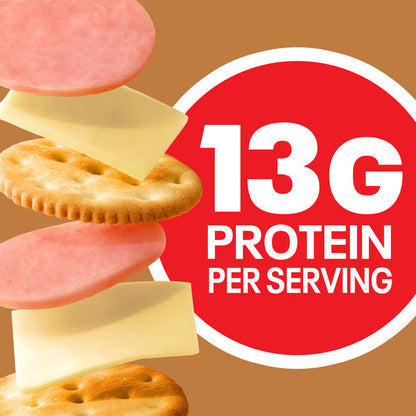 Lunchables Ham &amp; Swiss Cheese with Crackers Kids Lunch Snack Kit