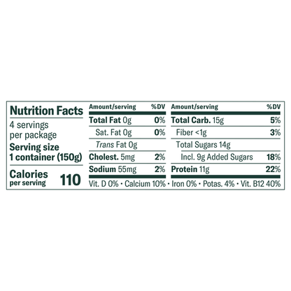 Chobani Nonfat Greek Peach on the Bottom Yogurt Value Pack