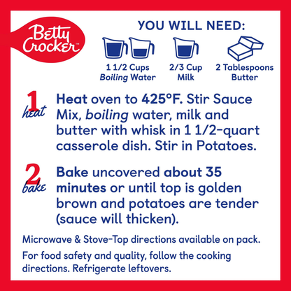 Betty Crocker Scalloped Casserole Potatoes
