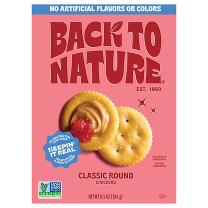 Back to Nature Round Classic Crackers  DestGlow