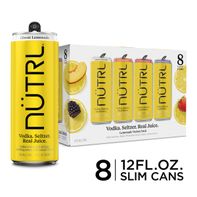 NUTRL Vodka Hard Seltzer, Lemonade Variety️  DestGlow