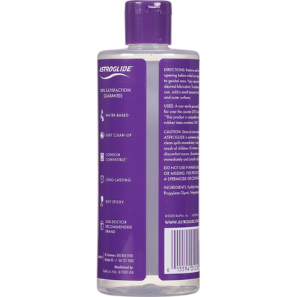 ASTROGLIDE Personal Lubricant, Water-Based Liquid, Larger Size