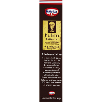 Dr. Oetker Mousse Mix, Instant, Double Chocolate Flavor