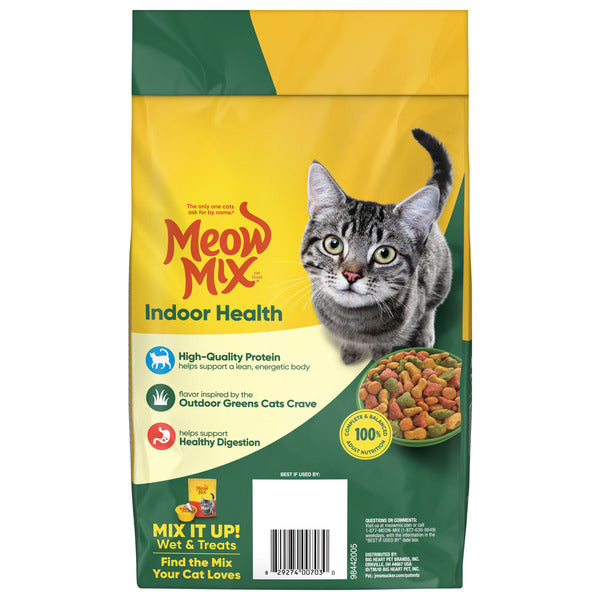 Meow Mix Indoor Health Dry Cat Food for Adult Cats