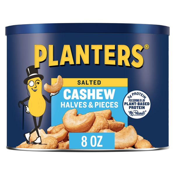 Planters Cashews Halves &amp; Pieces