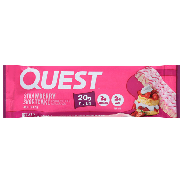 Quest Protein Bar, Strawberry Shortcake  DestGlow