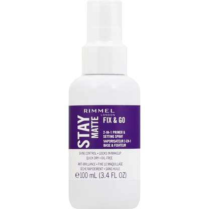 Rimmel London Primer &amp; Setting Spray, 2-in-1