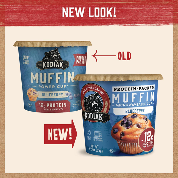 Kodiak Blueberry Minute Muffin in a Cup  DestGlow