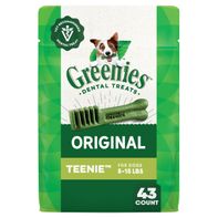 GREENIES Adult Natural Dental Dog Treats Teenie Si...
️  DestGlow