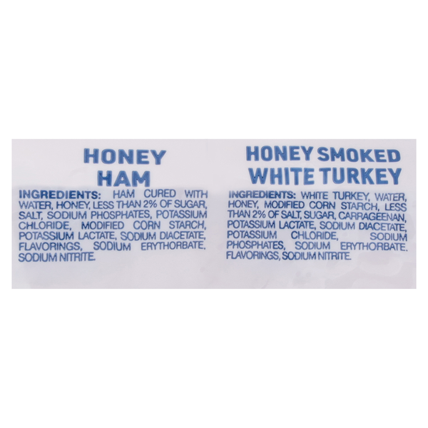 Land O’Frost Sub Sandwich Kit, Honey Ham &amp; Turkey, Vacuum Packed