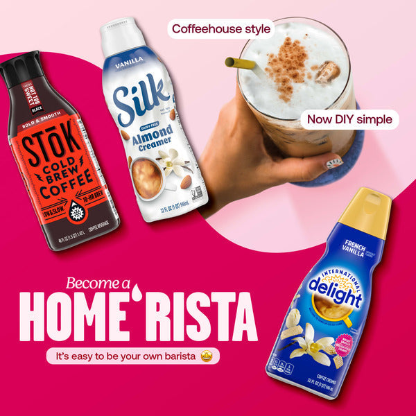 International Delight Coffee Creamer Singles, Caramel Macchiato, Shelf Stable Flavored Creamer, 24 Ct, 0.44 FL OZ, Pre-Portioned Creamers