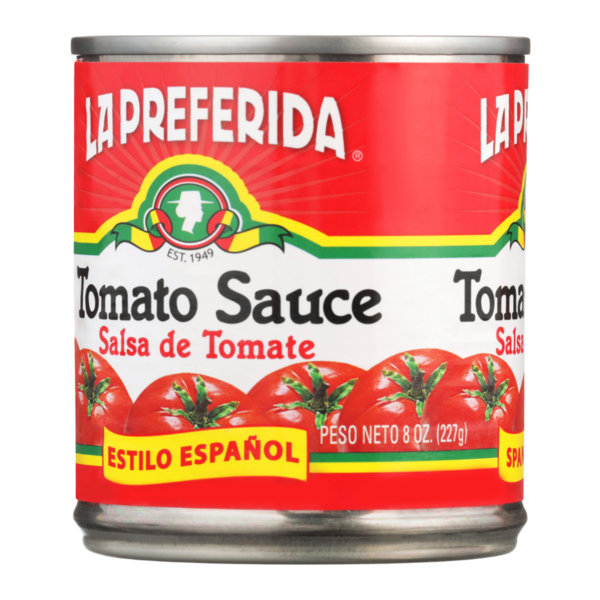 La Preferida Tomato Sauce, Spanish Style (Salsa de Tomate, Estilo Español)  DestGlow
