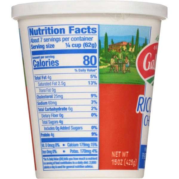 Galbani Part Skim Ricotta Cheese  DestGlow