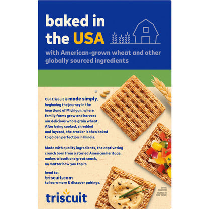 TRISCUIT Avocado, Cilantro &amp; Lime Whole Grain Wheat Crackers