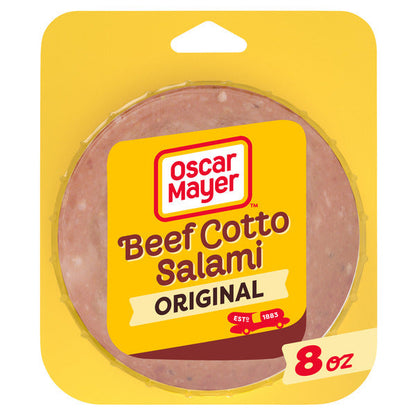 Oscar Mayer Beef Cotto Salami Sliced Deli Sandwich Lunch Meat
