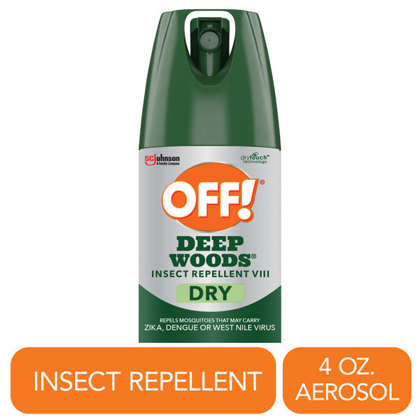 OFF!® Deep Woods Insect Repellent Dry Aerosol Spray  DestGlow