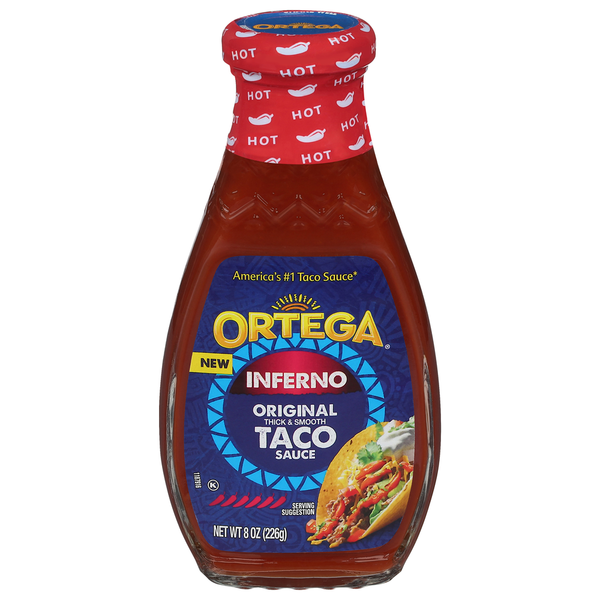 Ortega Inferno Taco Sauce  DestGlow