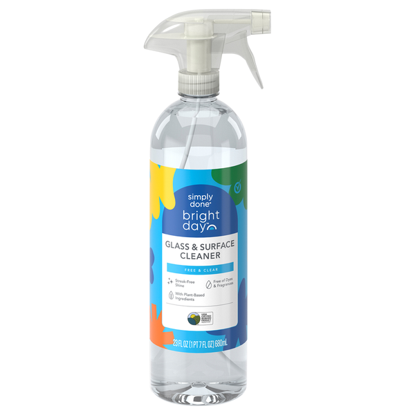 Simply Done Glass &amp; Surface Cleaner, Free &amp; Clear