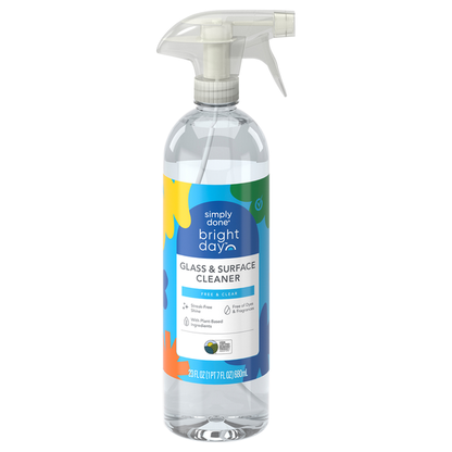 Simply Done Glass &amp; Surface Cleaner, Free &amp; Clear