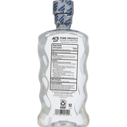 ACT Rinse, Simply Strawberry, Fluoride, Anticavity, Kids