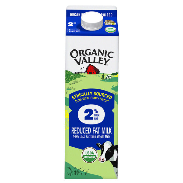 Organic Valley® 2% Reduced Fat Milk  DestGlow