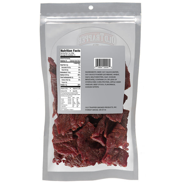 Old Trapper Zero Sugar Beef Jerky  DestGlow