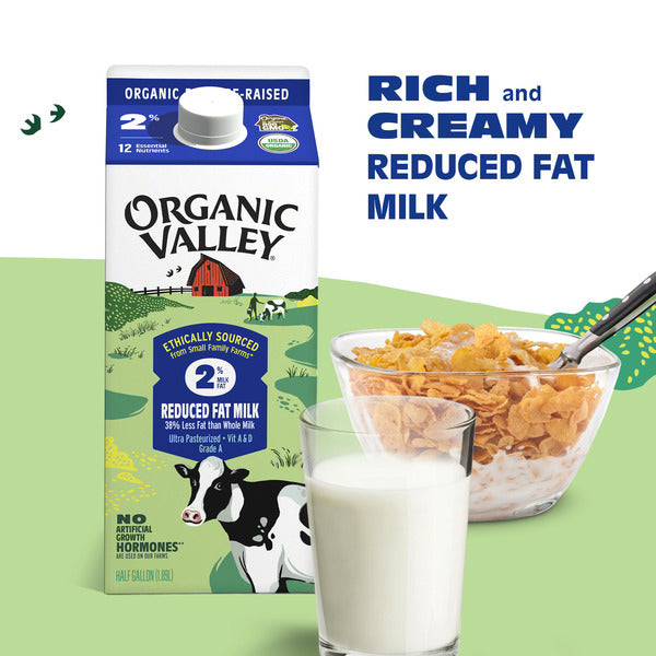Organic Valley® 2% Milk  DestGlow