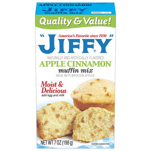 Jiffy® Apple Cinnamon Muffin Mix  DestGlow