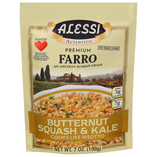 Alessi Premium Butternut Squash &amp; Kale Farro  DestGlow