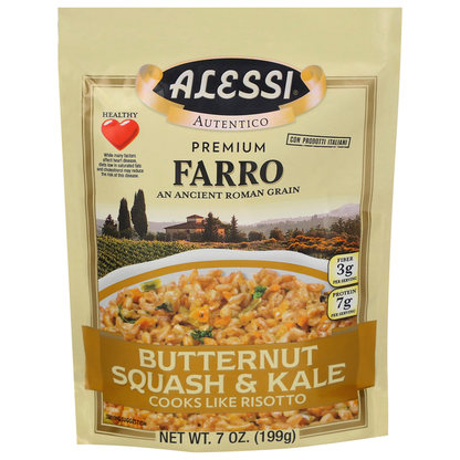 Alessi Premium Butternut Squash &amp; Kale Farro