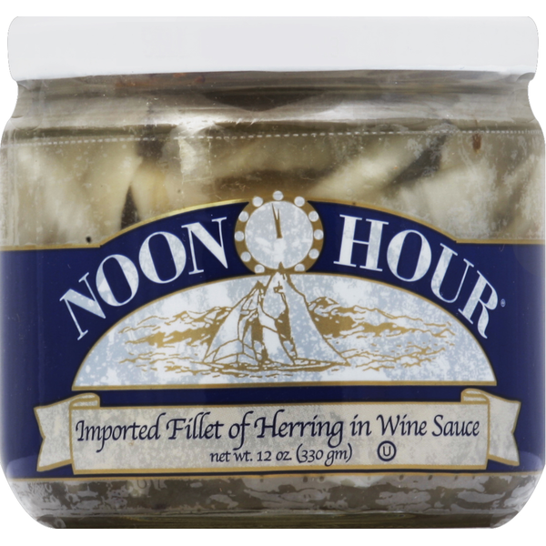 Noon Hour Fillet of Herring, Imported, in Wine Sauce  DestGlow