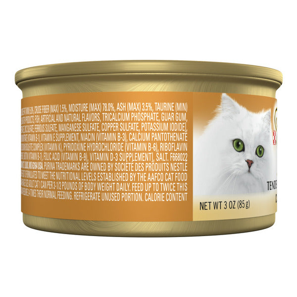 Purina Fancy Feast Tender Chicken and Liver Feast Classic Grain Free Wet Cat Food Pate  DestGlow