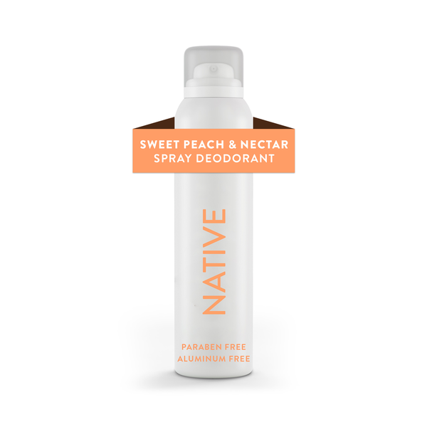 Native Sweet Peach &amp; Nectar Deodorant &amp; Body Spray  DestGlow