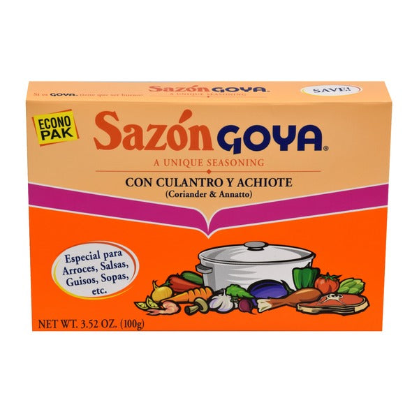 Goya Sazón Seasoning with Coriander &amp; Annatto  DestGlow
