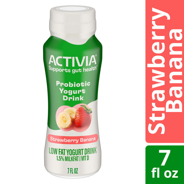 Activia Probiotic Yogurt Drink Strawberry Banana  DestGlow
