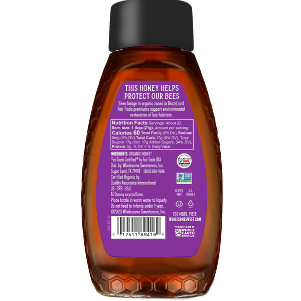 Wholesome Raw &amp; Unfiltered Organic Honey  DestGlow