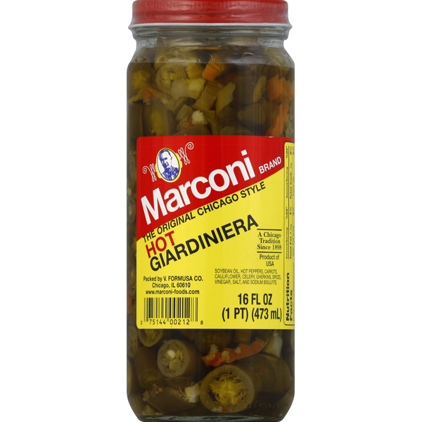 Marconi Brand Giardiniera, Hot  DestGlow