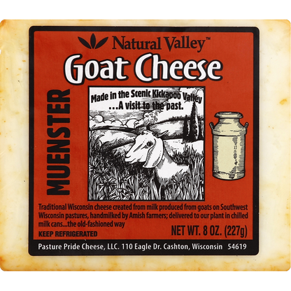 Nature Valley Cheese, Goat, Muenster