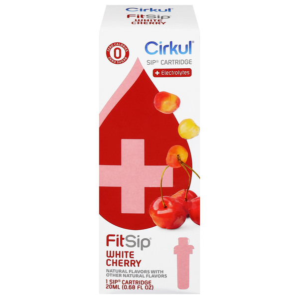Cirkul Electrolytes White Cherry Cartridge  DestGlow