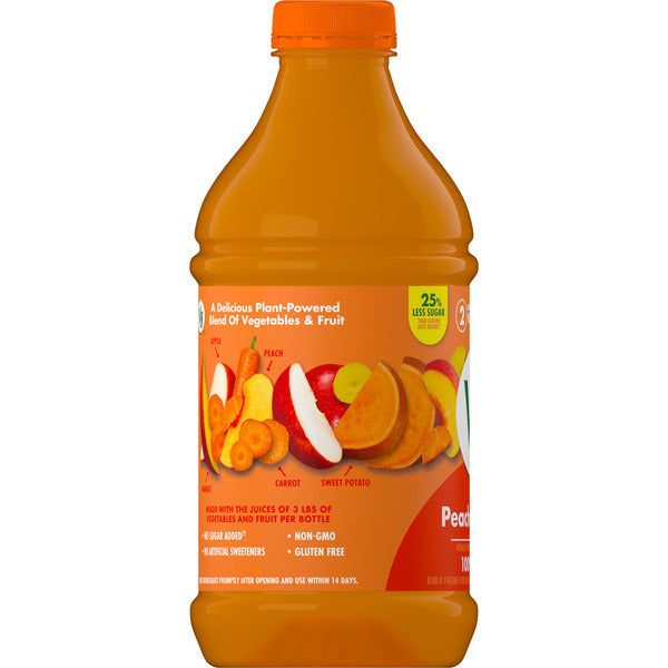 V8 Peach Mango 100% Fruit and Vegetable Juice  DestGlow