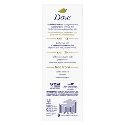 Dove Beauty Bar Soap Sensitive