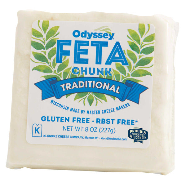 Odyssey Traditional Greek Style Feta Cheese Chunk  DestGlow