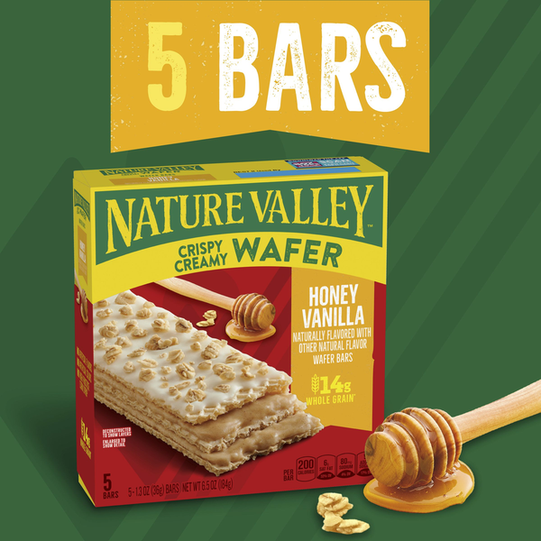 Nature Valley Honey Vanilla Crispy Creamy Wafer Bars  DestGlow