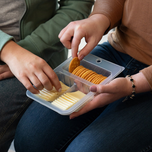 Sargento Shareables Pepper Jack &amp; Monterey Jack Sliced Cheese with Ritz® Original Crackers Cheese Tray